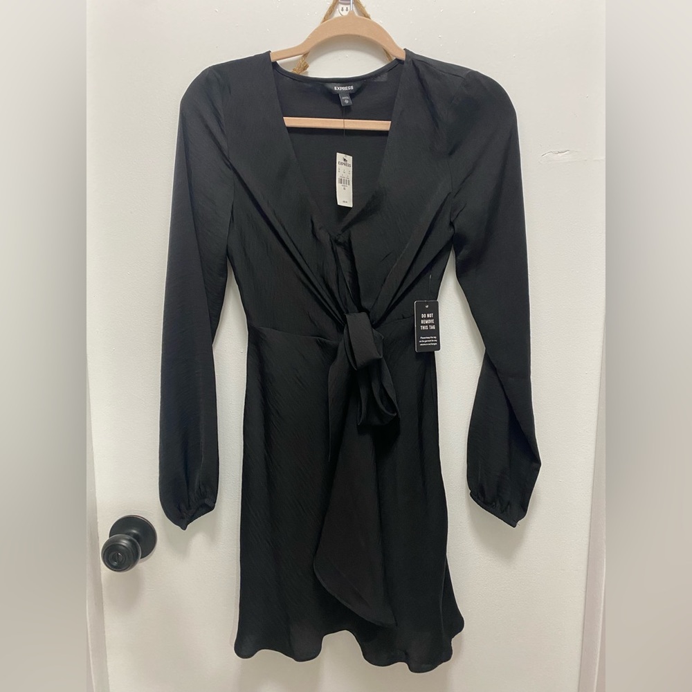 Express black dress XS